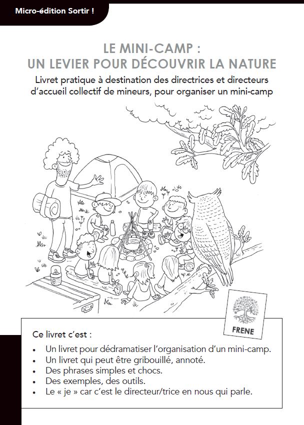 Le mini-camp : un levier pour découvrir la nature
