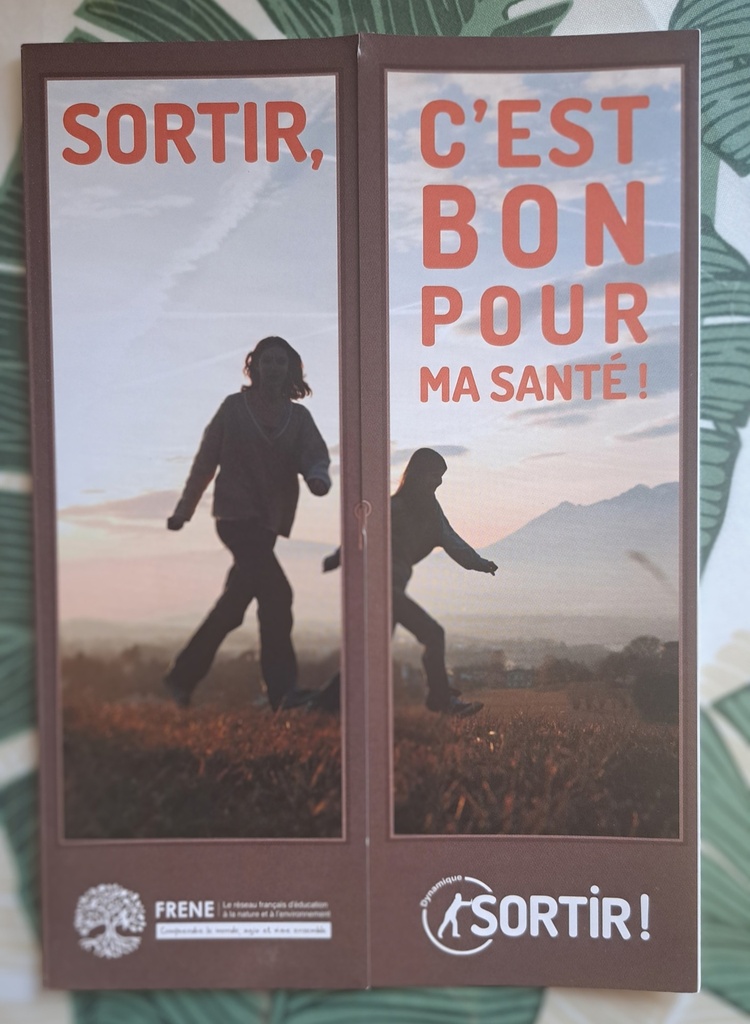 Lot de 50 - Plaquette Sortir! C'est bon pour ma santé